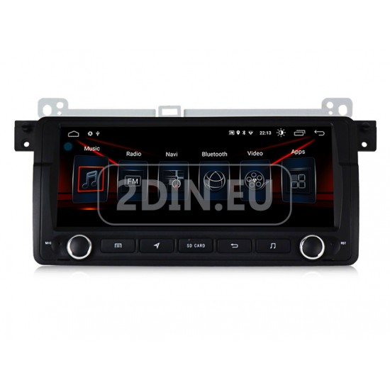 BMW E46 - 8.8" МУЛТИМЕДИЯ / Навигация CPU:8-CORE, android 16 + DSP + CARPLAY + SIM